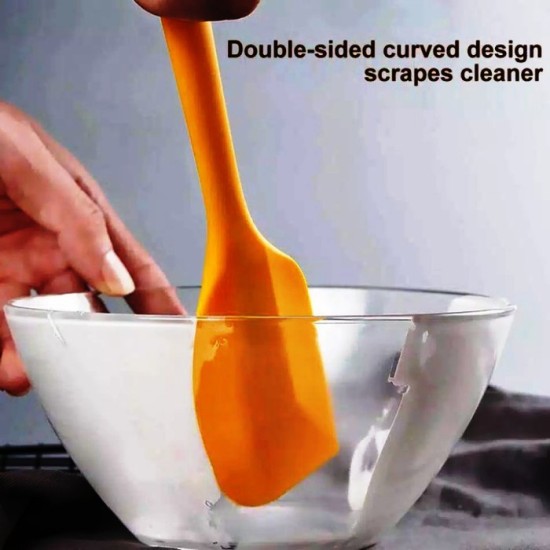 Spatula Silikon Besar Panjang 28cm Anti Lengket Sutil Spatula Silikon Besar Panjang 28cm Anti Lengket Sutil