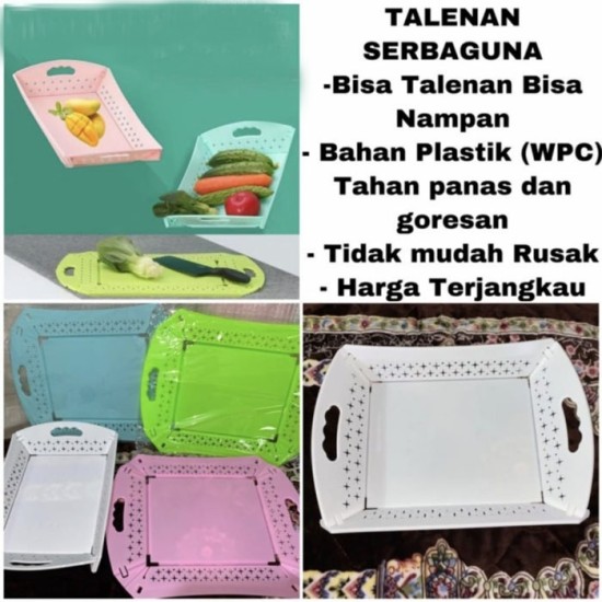 Talenan Keranjang Multifungsi 2 in 1 Talenan Keranjang Multifungsi 2 in 1
