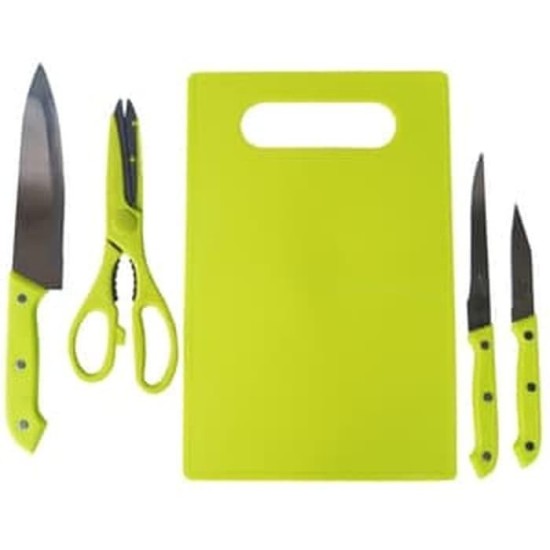 Kitchen Set Talenan Pisau Gunting 5 in 1 Kitchen Set Talenan Pisau Gunting 5 in 1