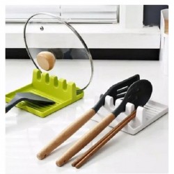 Tatakan Spatula Sutil Tutup Panci Holder 4 Sekat