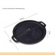 Wajan Panggang BBQ Grill Pan Anti Lengket Wajan Panggang BBQ Grill Pan Anti Lengket