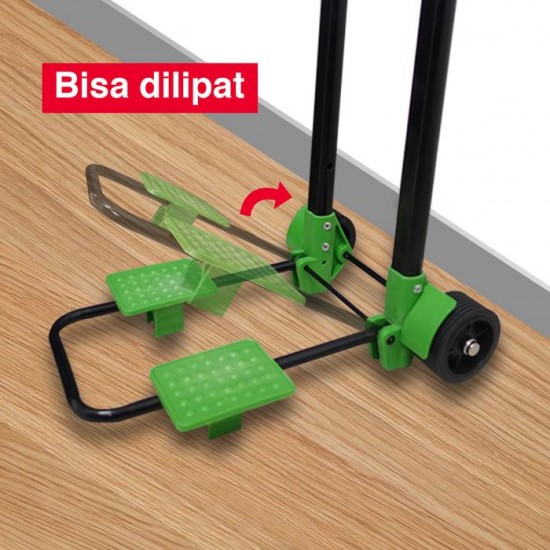 Kenmaster KM-SW30 Trolley Lipat - Folded Cart