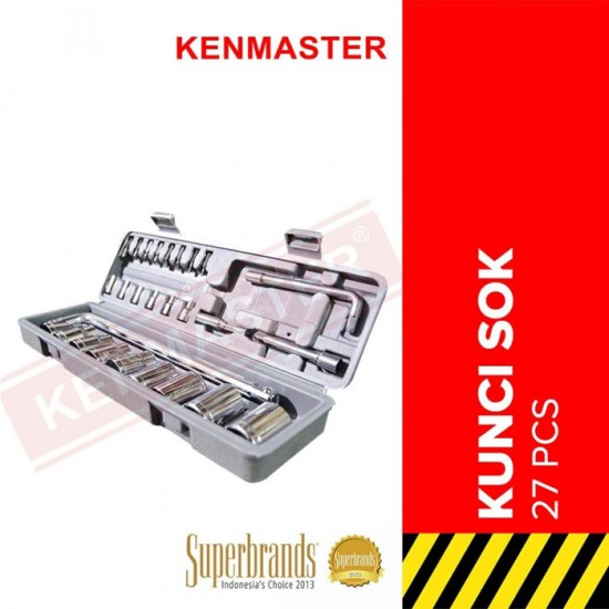 Kenmaster Kunci Sok Set 27 Pcs Kenmaster Kunci Sok Set 27 Pcs