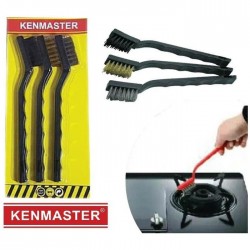 Kenmaster Sikat Kawat Mini 7 Inch 3 Pcs Kenmaster Sikat Kawat Mini 7 Inch 3 Pcs