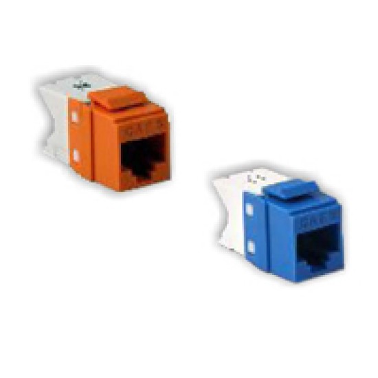 Netviel NVL-KS-01-06: NETVIEL CAT6 UTP Keystone fits to NETVIEL FLAT Face Plate / Patch Panel ( Blue Color ) Netviel NVL-KS-01-06: NETVIEL CAT6 UTP Keystone fits to NETVIEL FLAT Face Plate / Patch Panel ( Blue Color )