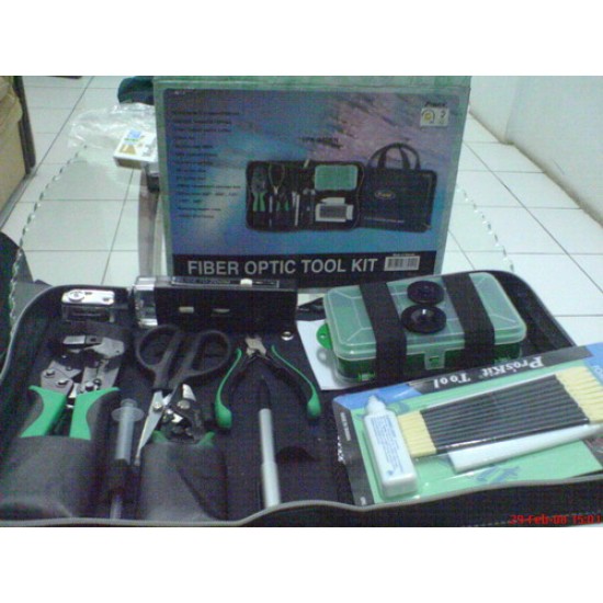 Proskit 1PK-940KN: Fiber Optic Termination Tool Kit (Lengkap) Proskit 1PK-940KN: Fiber Optic Termination Tool Kit (Lengkap)