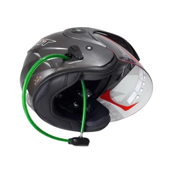 Gembok Sepeda Kawat 65cm Bicycle Lock Kunci Motor Helm Pagar Gembok Sepeda Kawat 65cm Bicycle Lock Kunci Motor Helm Pagar
