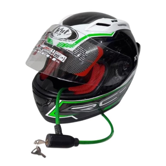 Gembok Sepeda Kawat 65cm Bicycle Lock Kunci Motor Helm Pagar Gembok Sepeda Kawat 65cm Bicycle Lock Kunci Motor Helm Pagar
