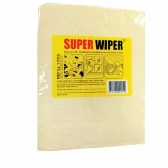 Super Wiper Refill Kanebo Plas Chamois 32x21x0.2cm