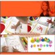 Finger Stamp 18 cm 13 in 1 Tinta Kerajinan Tangan Washable Paint Pad