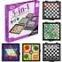 Mainan 5 in 1 Magnetic Board Game Catur Ludo Halma Ular Tangga