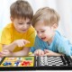 Mainan 5 in 1 Magnetic Board Game Catur Ludo Halma Ular Tangga