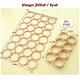 Gantungan Hanger Bulat 28 Ring untuk Hijab Jilbab Kerudung Dasi Syal Gantungan Hanger Bulat 28 Ring untuk Hijab Jilbab Kerudung Dasi Syal
