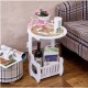 Meja Bulat Samping - Small Round Coffee Tea Table Meja Bulat Samping - Small Round Coffee Tea Table