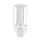 Dispenser Sabun Cair Single Key Lock List Putih Dispenser Sabun Cair Single Key Lock List Putih