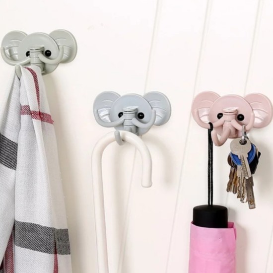 Gantungan Kait Bentuk Gajah Dinding Tempel Hook Hanger Gantungan Kait Bentuk Gajah Dinding Tempel Hook Hanger