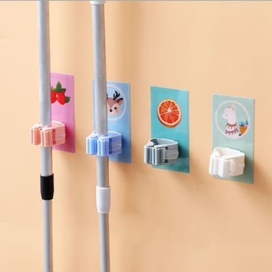 Gantungan Sapu Karakter Pel Mop Holder 1 Slot Gantungan Sapu Karakter Pel Mop Holder 1 Slot