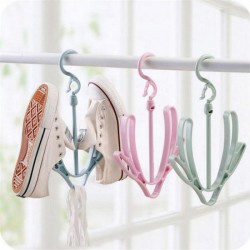 Gantungan Sepatu Hanger Sandal Slop Jemuran Kaos Kaki Bahan Plastik