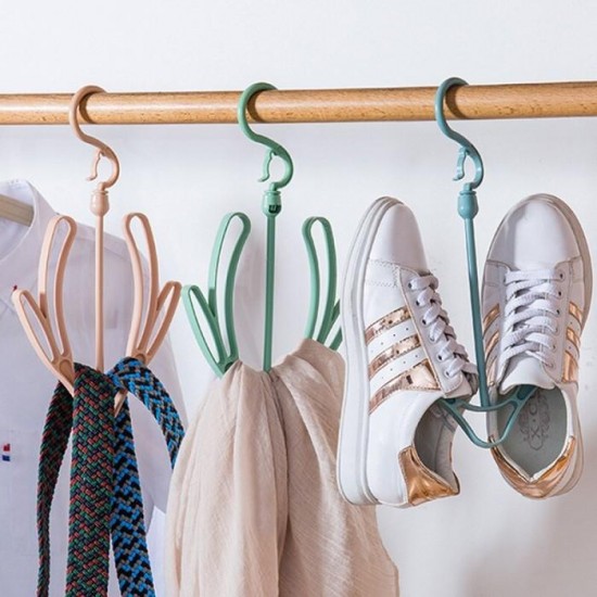Gantungan Sepatu Hanger Sandal Slop Jemuran Kaos Kaki Bahan Plastik