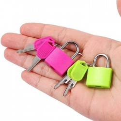 Gembok Koper Mini Warna 23mm Kunci Tas Travel