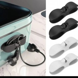 Gulungan Kabel Holder Tempel Penggulung Kabel Klip