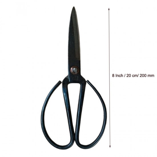 Gunting 8 Inch 20cm Besi Warna Hitam Gunting 8 Inch 20cm Besi Warna Hitam