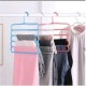 Hanger 5 Susun Gantungan Pakaian Bahan Plastik