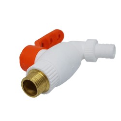 Keran Air Taman Jumbo Drat Kuningan Kran Tembok 0.5 Inch