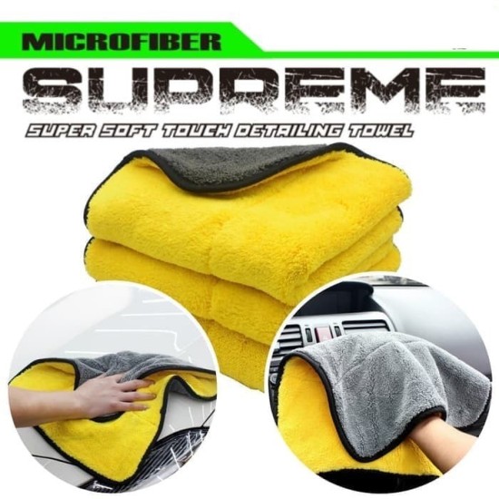 Lap Mobil Microfiber 30x30cm Serbaguna 2 Warna