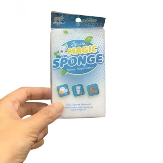 Magic Sponge Ajaib Busa Pembersih Tanpa Air