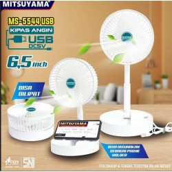 Mitsuyama MS-5544 USB Kipas Angin Lipat DC5V 6.5 Inch
