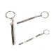 Obeng Gantungan Kunci Plus Minus Hex Mini Screwdriver Keychain 4 in 1