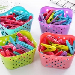 Penjepit Jemuran Warna isi 30 Pcs Keranjang Jepitan