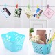 Penjepit Jemuran Warna isi 30 Pcs Keranjang Jepitan