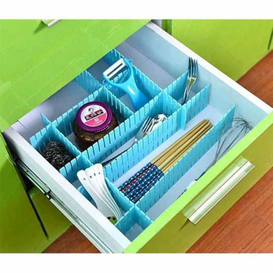Penyekat Sekat Laci isi 4 Pcs Papan Pembatas Pemisah Partisi Drawer Penyekat Sekat Laci isi 4 Pcs Papan Pembatas Pemisah Partisi Drawer
