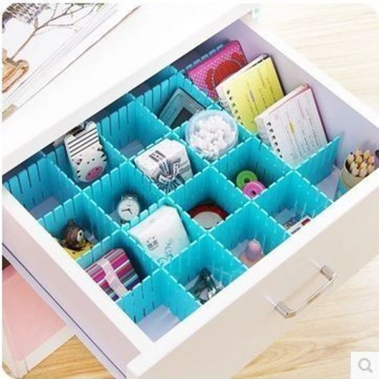 Penyekat Sekat Laci isi 4 Pcs Papan Pembatas Pemisah Partisi Drawer Penyekat Sekat Laci isi 4 Pcs Papan Pembatas Pemisah Partisi Drawer