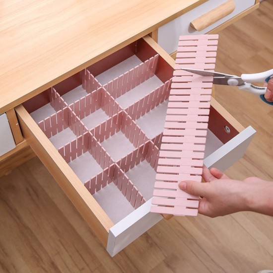 Penyekat Sekat Laci isi 4 Pcs Papan Pembatas Pemisah Partisi Drawer Penyekat Sekat Laci isi 4 Pcs Papan Pembatas Pemisah Partisi Drawer