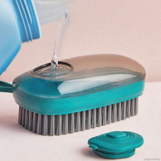 Sikat Baju Dispenser Sabun Cair Multifungsi Plastik Sikat Baju Dispenser Sabun Cair Multifungsi Plastik