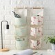 Storage Bag Gantung 3 Sekat - Rak gantung Motif Storage Bag Gantung 3 Sekat - Rak gantung Motif