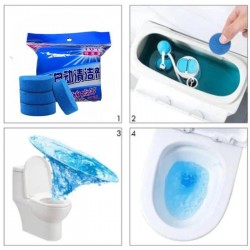 Tablet Biru Pembersih Kloset Sabun Pembersih Toilet 1 Pack isi 10 Pcs 