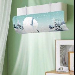 Penahan Angin Cover Talang AC Penutup Reflektor Air Conditioner