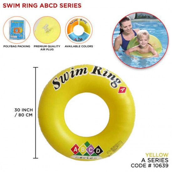 Ban Renang Bulat Tiup Pelampung ABCD Series