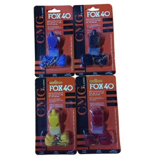Fox 40 Classic Peluit Tali Fox40 Pluit Olahraga
