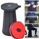 Kursi Outdoor Telescopic Bulat Bangku Lipat Folding Stool Kursi Outdoor Telescopic Bulat Bangku Lipat Folding Stool