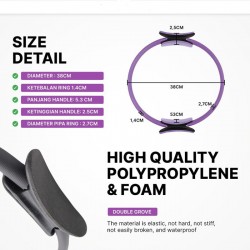 Magic Ring Yoga Pilates Resistance Workout Gym Fitness