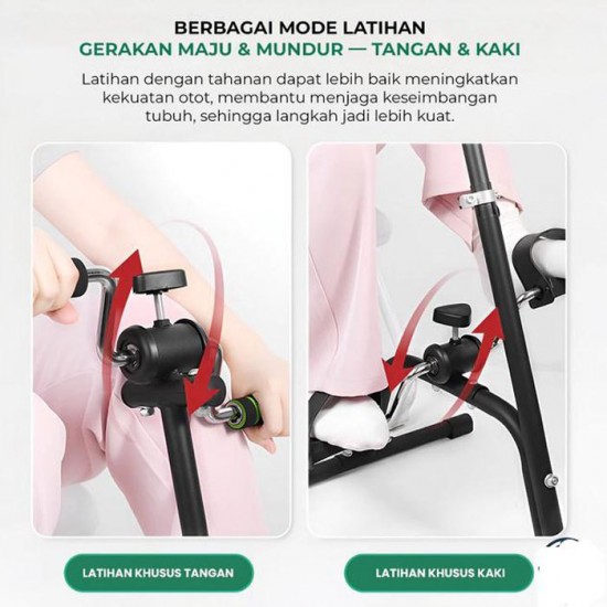 Sepeda Statis Terapi Tangan Kaki 2 in 1 Sepeda Statis Terapi Tangan Kaki 2 in 1