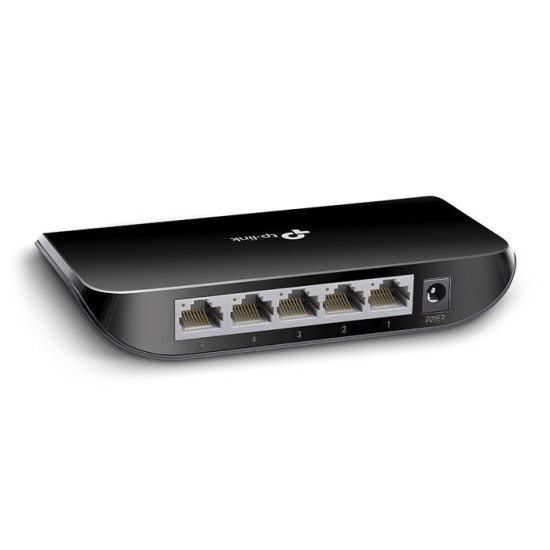 TP-LINK TL-SG1005D 5-Port Gigabit Desktop Switch TP-LINK TL-SG1005D 5-Port Gigabit Desktop Switch