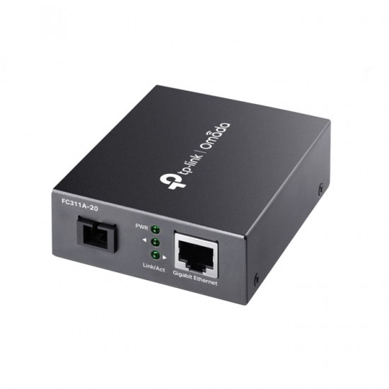 TP-LINK Omoda FC311A-20 FC311B-20 Gigabit WDM Media Converter Single Core