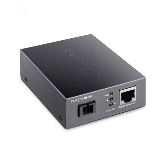 TP-LINK Omoda FC311A-20 FC311B-20 Gigabit WDM Media Converter Single Core
