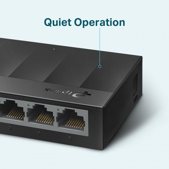 TP-LINK LS1005G 5-Port 10/100/1000Mbps Desktop Switch Gigabit